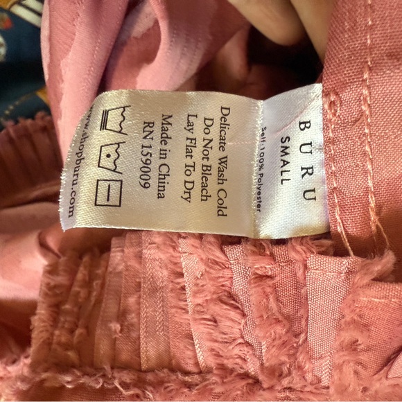 Buru Chic Pink and Black Mini Dress with Peter Pan Collar Size S - Picture 5 of 5